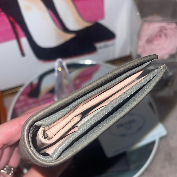 Prada Bifold Compact Wallet with COA Card - Picture 4 of 8